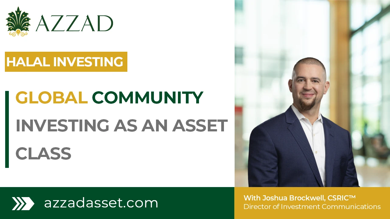 Global Community Investing as an Asset Class