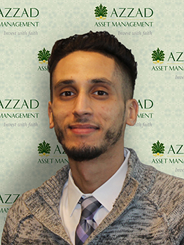Ramzey Adel is a client service associate at Azzad Asset Management. 