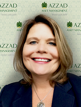 Deb is a client service associate and paraplanner with Azzad Asset Management. She hopes to help people with financial planning because of the tangible, positive effects it has on their lives.